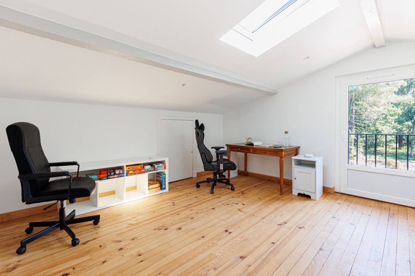 L’espace bureau, deux postes de travail