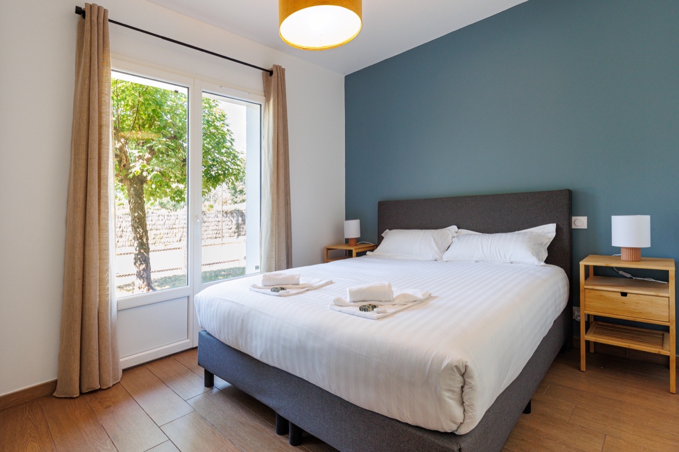 Chambre 1, lit king-size 180 cm